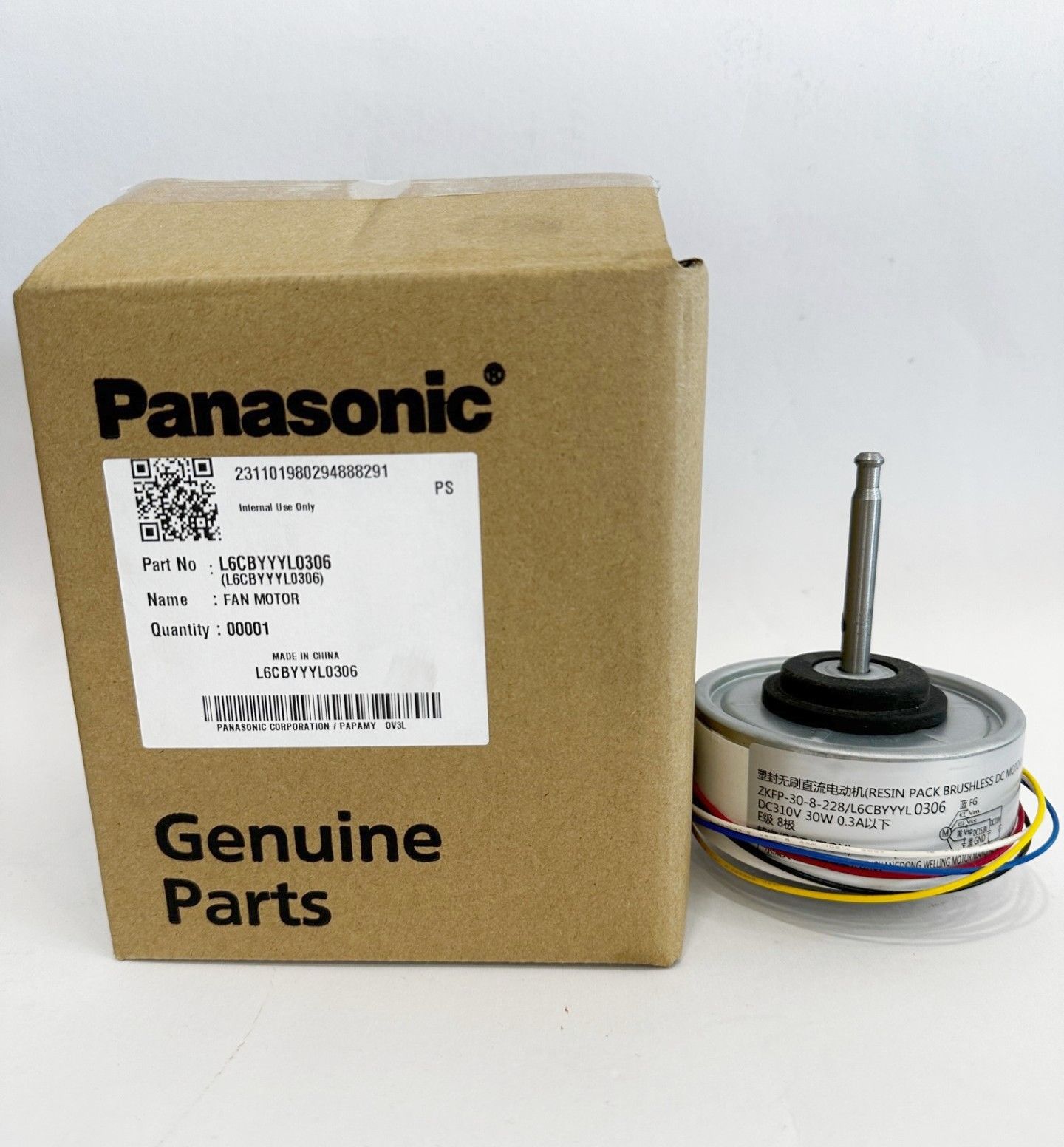 Panasonic Fan Motor L6CBYYYL0306