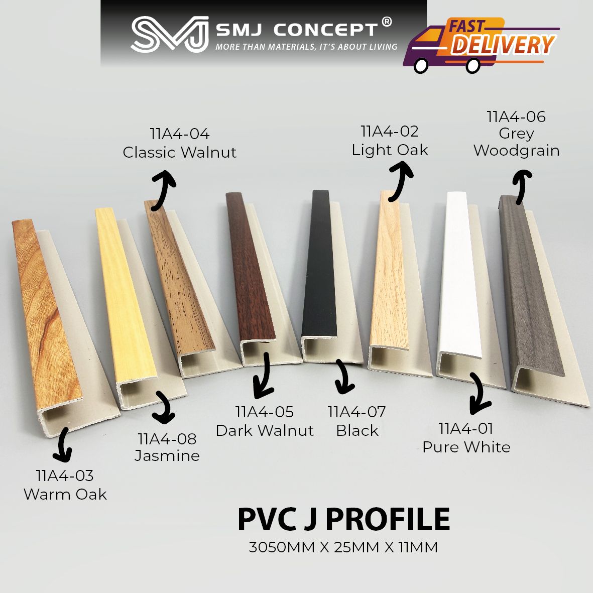 Ceiling  J Profile