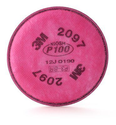 3M™ Particulate Filter 2097, P100 with Nuisance Level Organic Vapor
