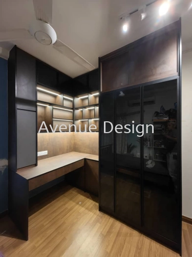 Bedroom Wardrobe Work at Metropolitan Square Condo, Damansara 