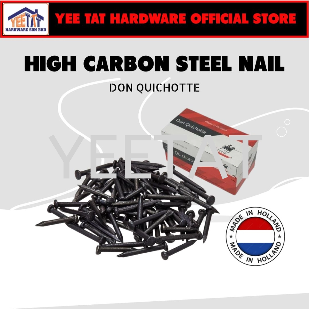 [ DON QUICHOTTE ] DQ HIGH CARBON STEEL NAIL CONCRETE NAIL PAKU CEMENT/SIMEN 16mm 20mm 25mm 30mm 40mm 50mm 60mm 100mm