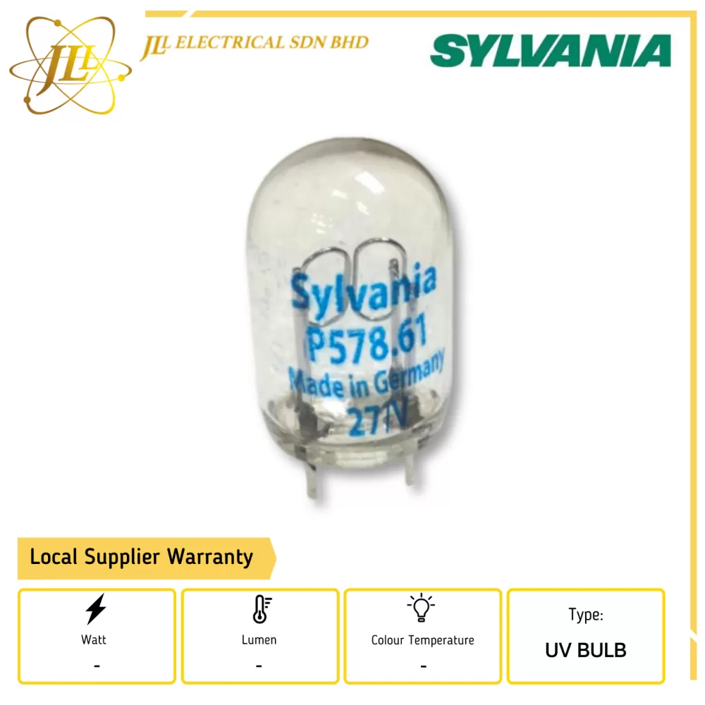 SLYVANIA P578.61 27/V UV BULB