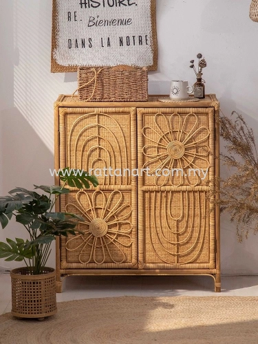 RIO. RATTAN CABINET