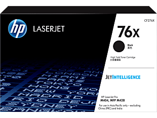 HP 76X High Yield Black Original LaserJet Toner Cartridge (~10,000 pages)