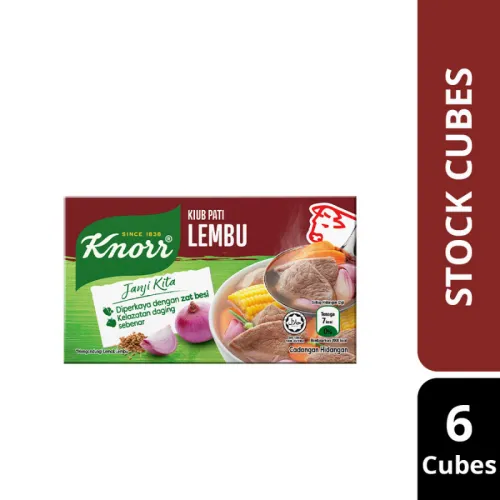 KNORR SEASONING CUBE BEEF (4 X 12 X 60G)