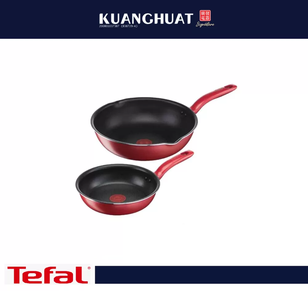 TEFAL So Chef 2 pcs set (Frypan 24cm + Deep Frypan 28cm) G135S295