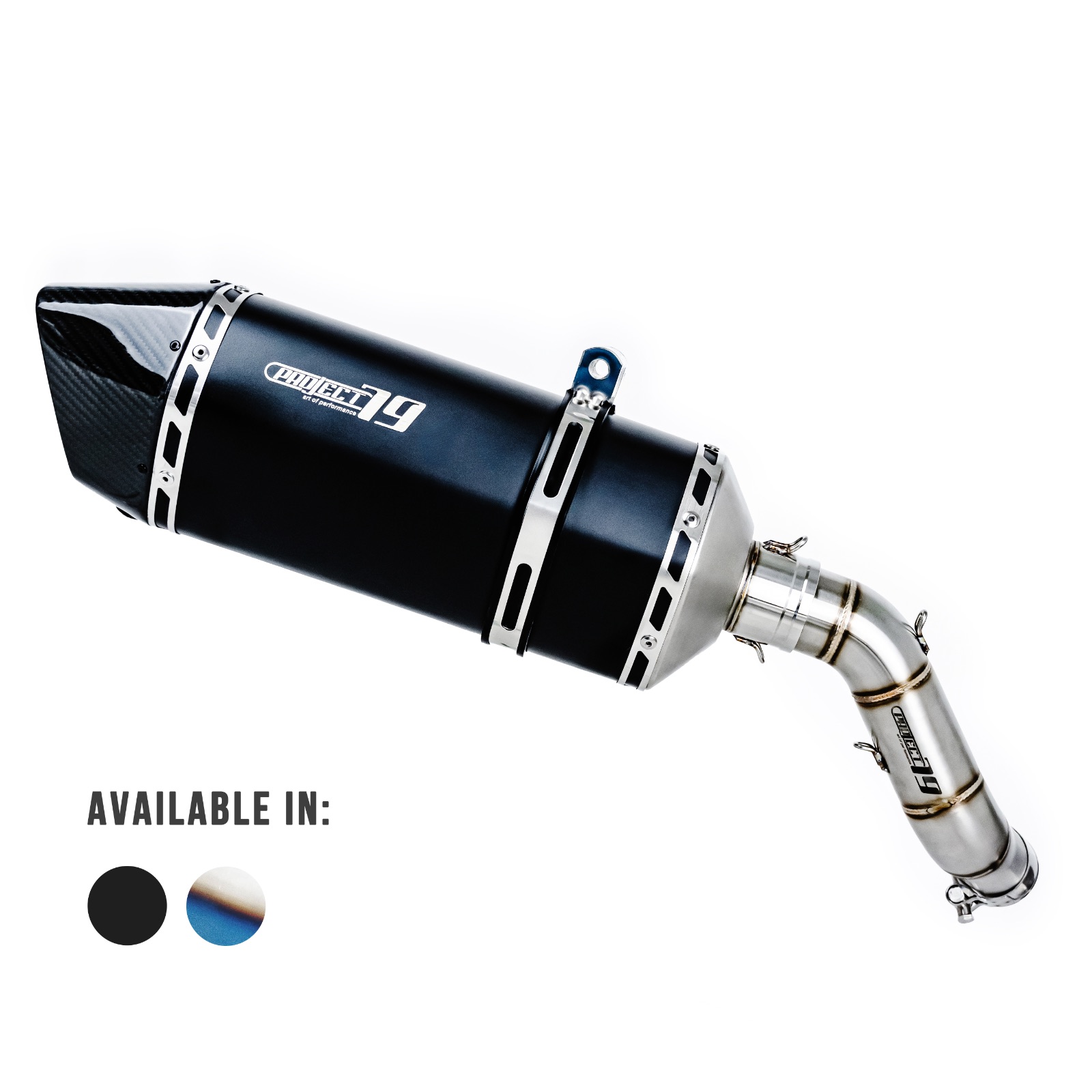 Project79 Stainless Steel Slip On Exhaust System QPLQJ06 + QPM50 for QJMotor SVT-650 X