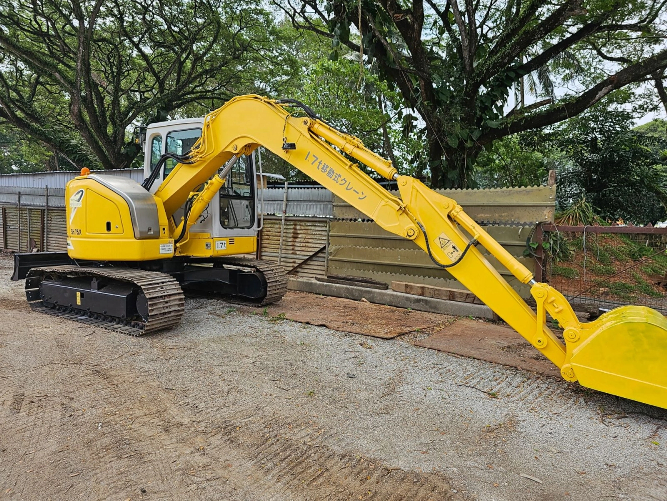 Japan imported hydraulic excavator Sumitomo SH75X-3 | penang | Perak | Selangor | Pahang | Kuala Lumpur | klang | johor | Kelantan | terrengganu | sabah | sarawak | Negeri sembilan | kedah | perlis | melaka 7ton 7.5ton aircond | cabin | breaker