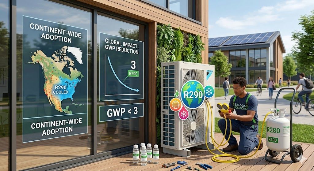 low GWP R290 in air conditioning