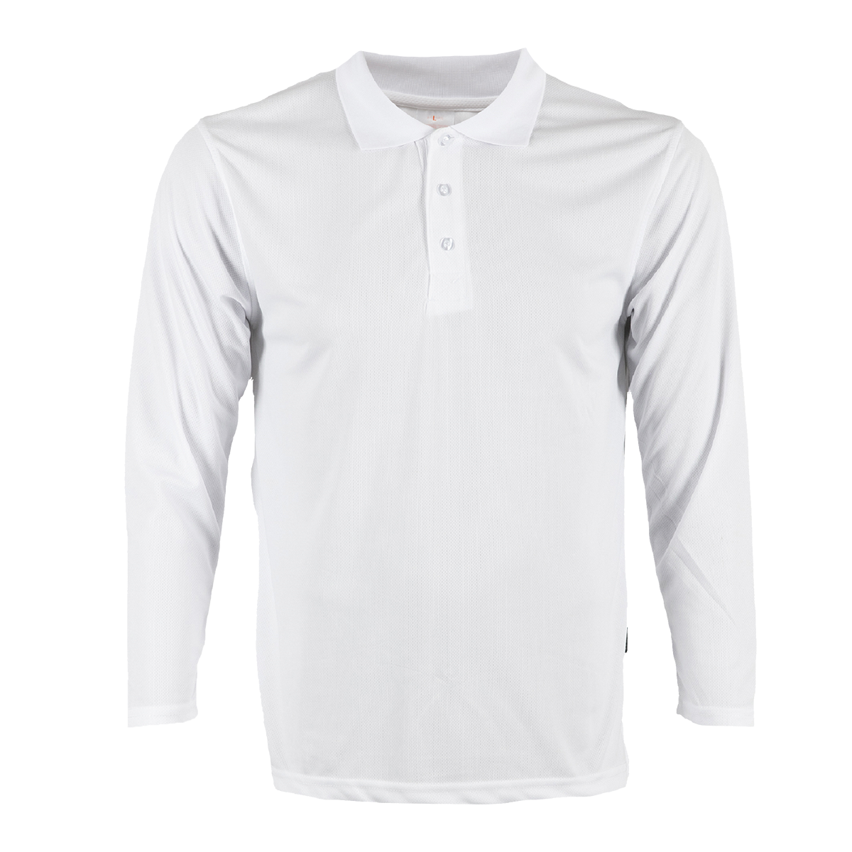 Unisex Microfibre Long Sleeve Polo Shirt QD 67
