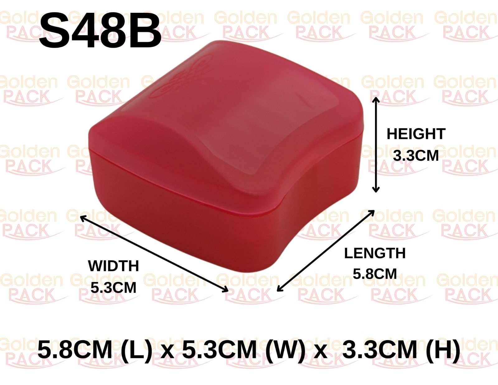 S48B-Jewellery Plastic Box