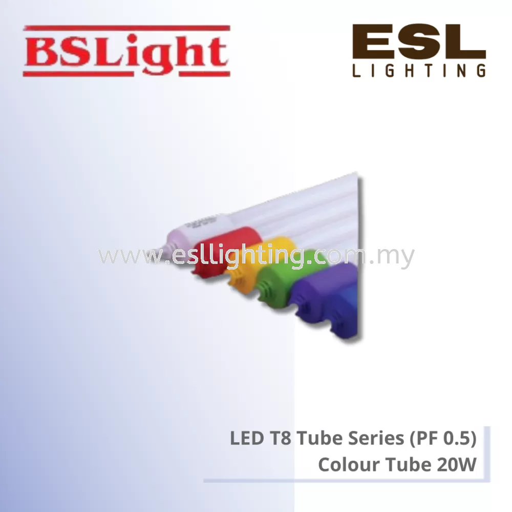 BSLIGHT LED T8 Tube Series (PF0.5) - 20W - BST820W (Glass)