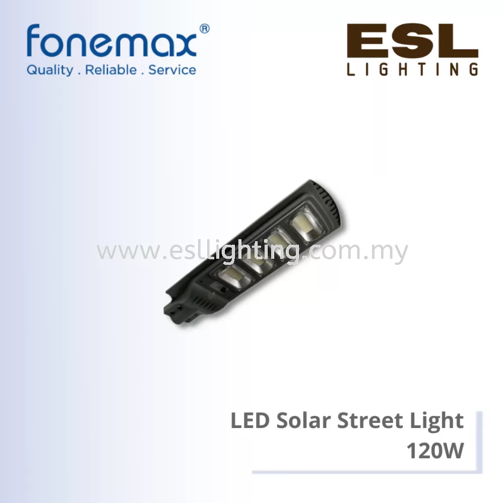  FONEMAX LED Solar Street Light 120W - Solar120STL