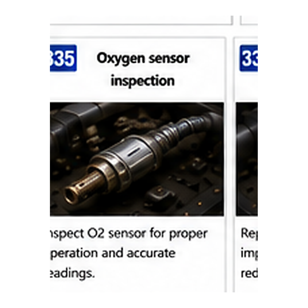 Oxygen Sensor Inspection