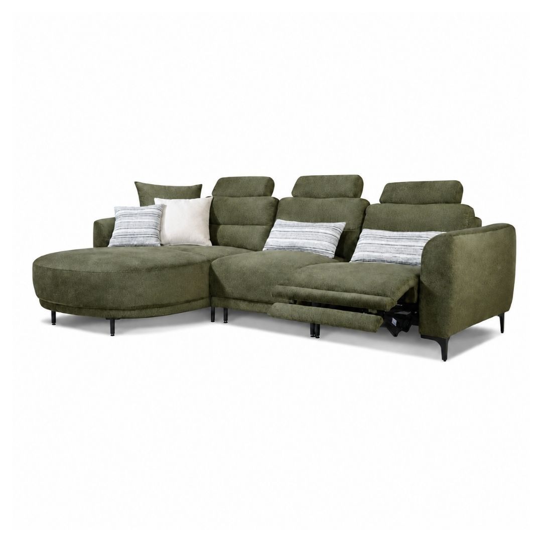 3L Shape Sofa C/W Left Chaise Lounge