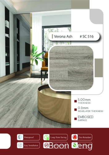 SPC Stone Polymer Verona Ash #SC 516 (5mm)