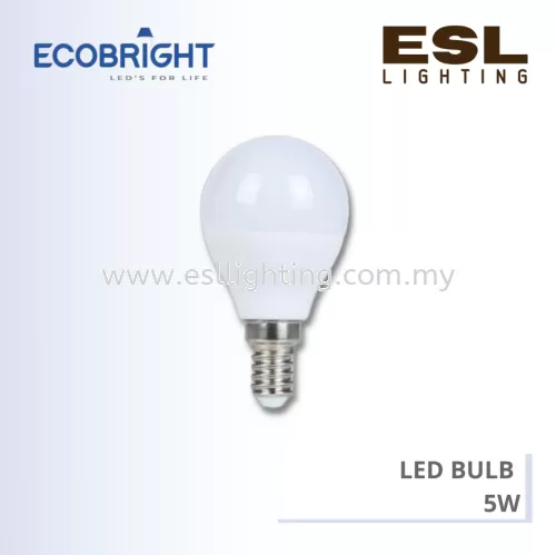 ECOBRIGHT LED Bulb - 5W - 5WG45