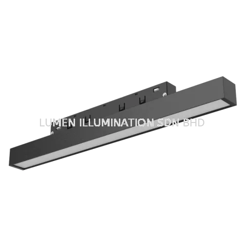 MAGNET TRACK LIGHT - M20FP MODULE (DC 48V ) -  ( PRISMATIC DIFFUSER )