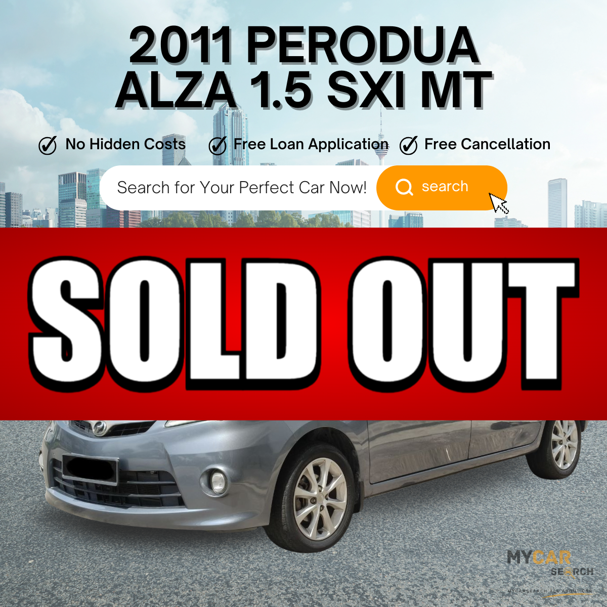 2011 PERODUA ALZA 1.5 SXI MT