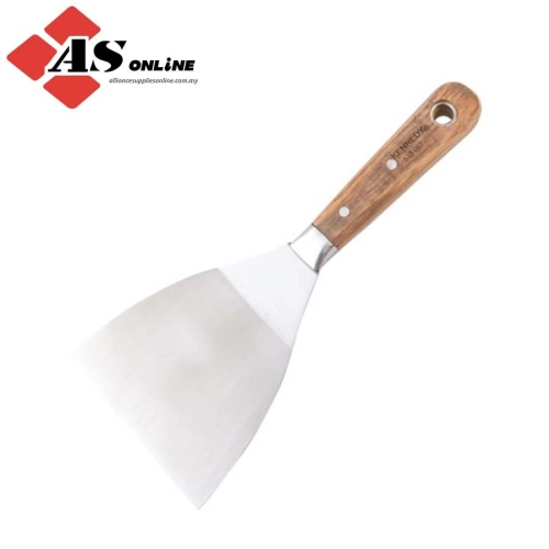 KENNEDY Decorators Heavy Duty Scraper with Scale Tang, 100mm Wide Steel Blade / Model: KEN5330570K