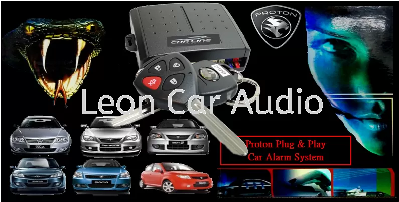 Proton Key Saga Waja Persona Gen2 Savvy Plug and Play Set Car Alarm System
