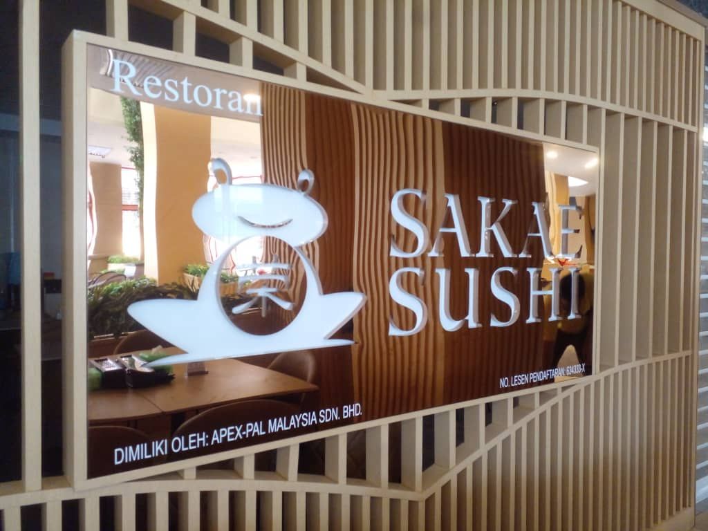 Mirror Stainless Steel with LED Signages