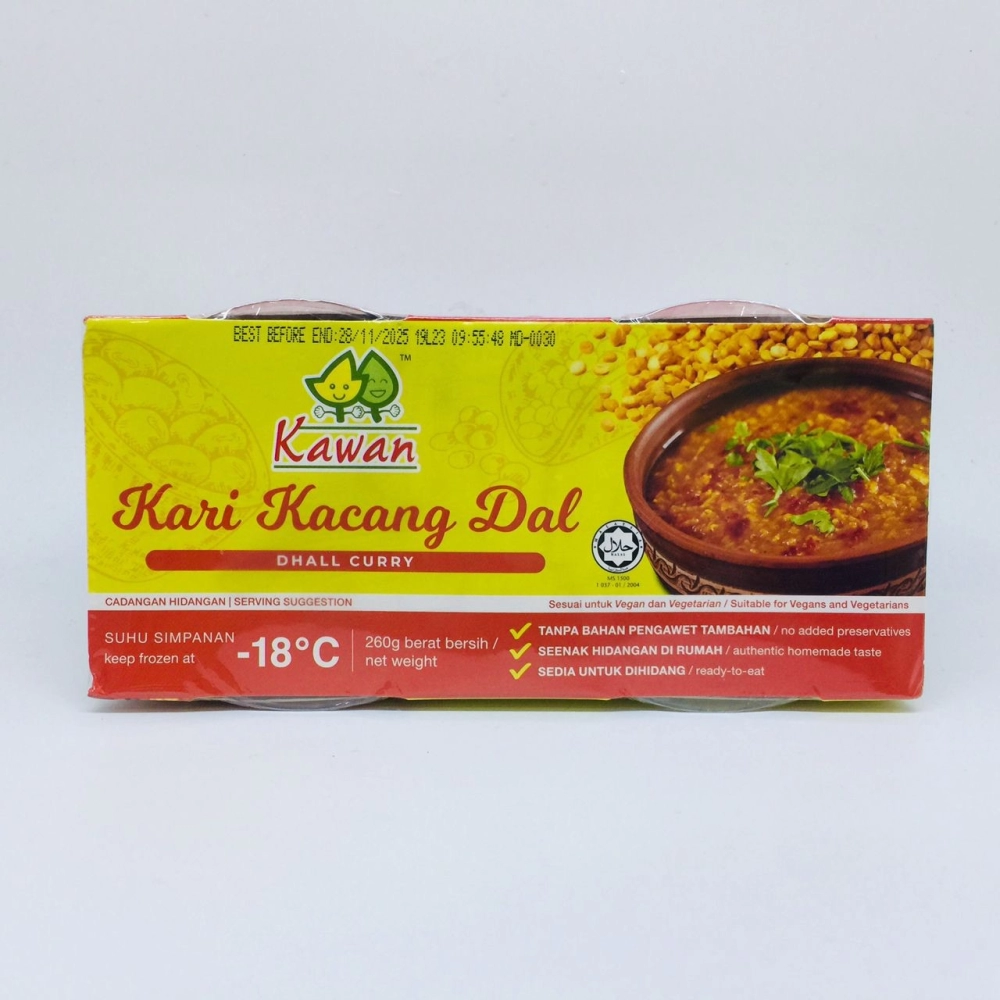 Kawan Kari Kacang Dal Dhall Curry扁豆咖喱醬260g