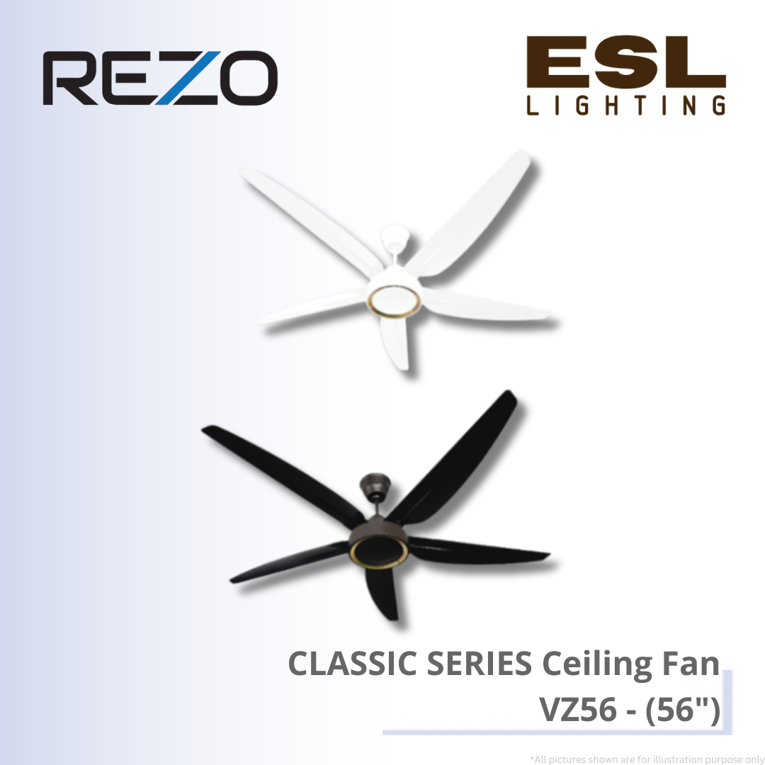 REZO CLASSIC SERIES Ceiling Fan VZ56 - 56"