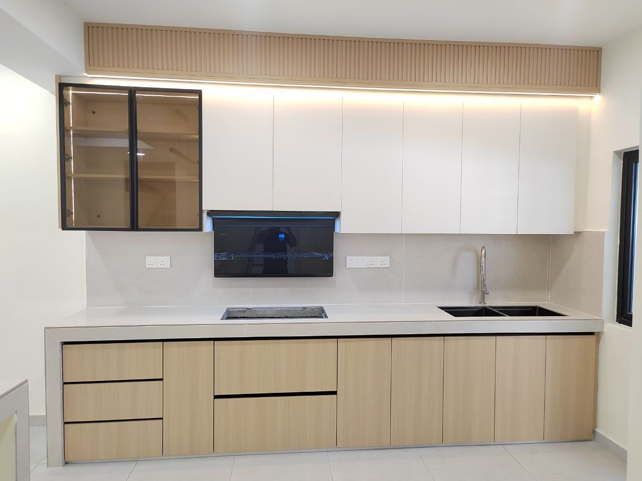 Honeycomb Aluminium Kitchen Cabinet