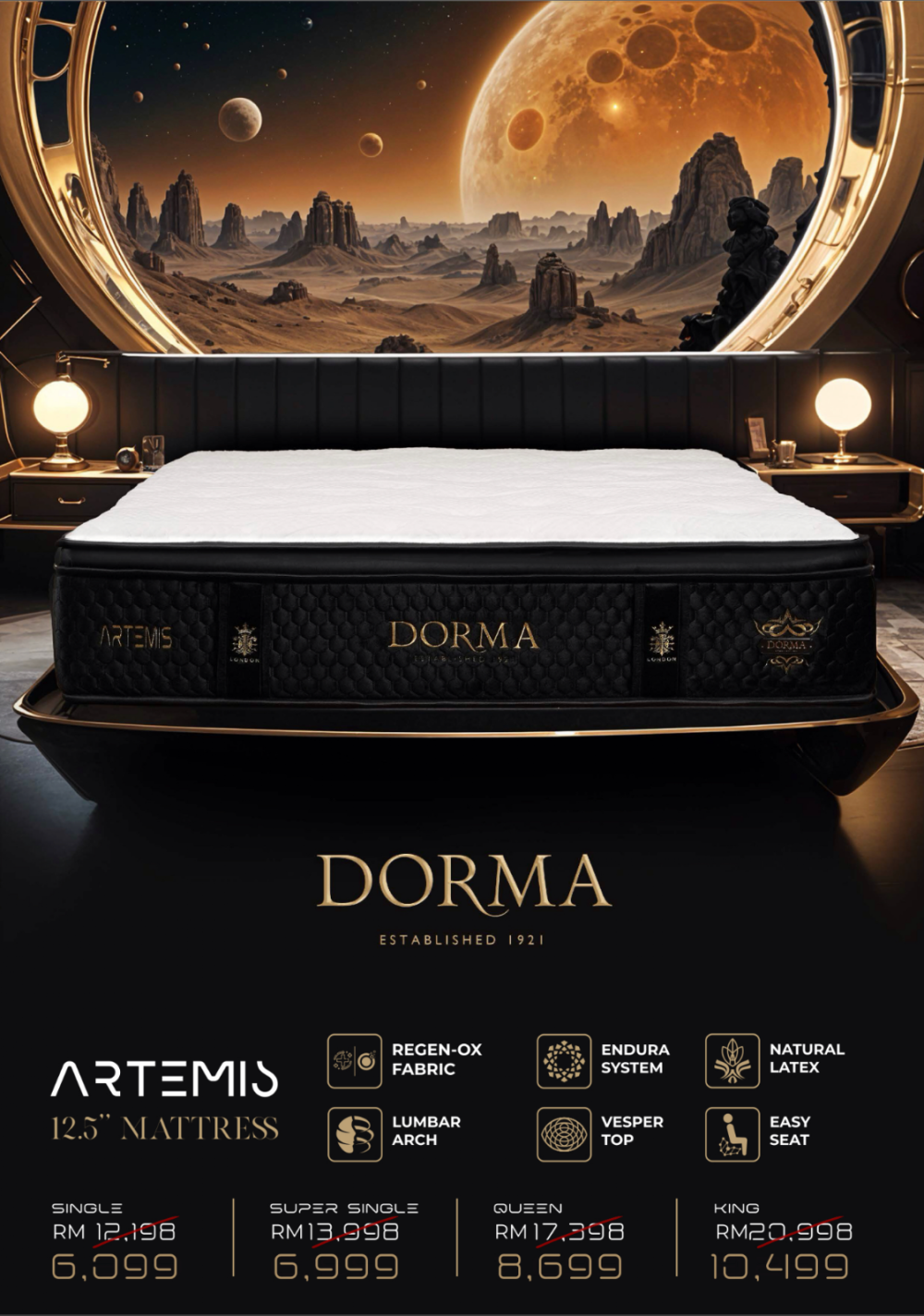 Dorma Artemis – Ergonomic & Rejuvenating