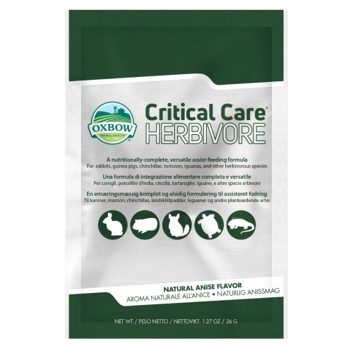 Oxbow Critical Care Herbivore Anise Flavor (36g)