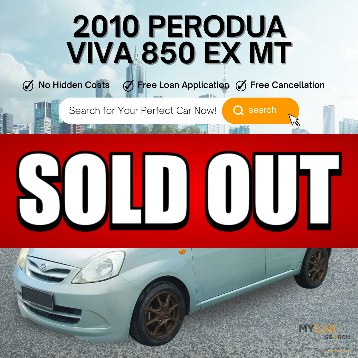 2010 PERODUA VIVA 850 EX MT