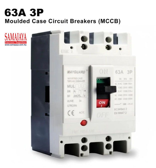 Maxguard 63A 3 Pole 25kA MCCB