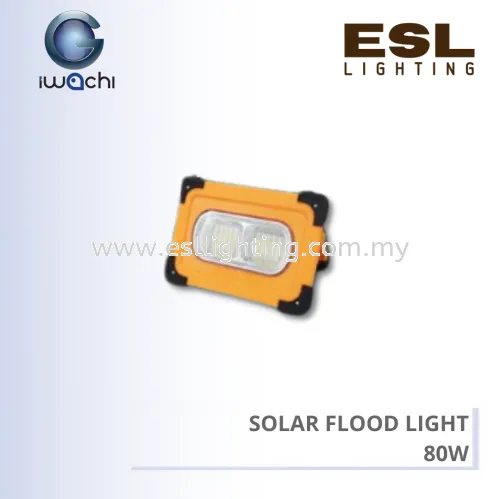 IWACHI SOLAR FLOOD LIGHT  80W 