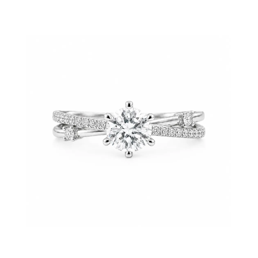 Roman & Co庐 Vinea Engagement Ring
