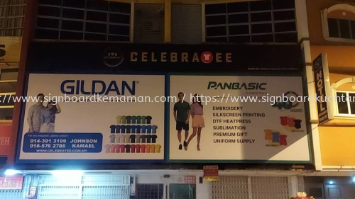 CELEBRATEE OUTDOOR GIANT BIG BILLBOARD SIGNAGE SIGNBOARD AT KEMAMAN TERENGGANNU MALAYSIA