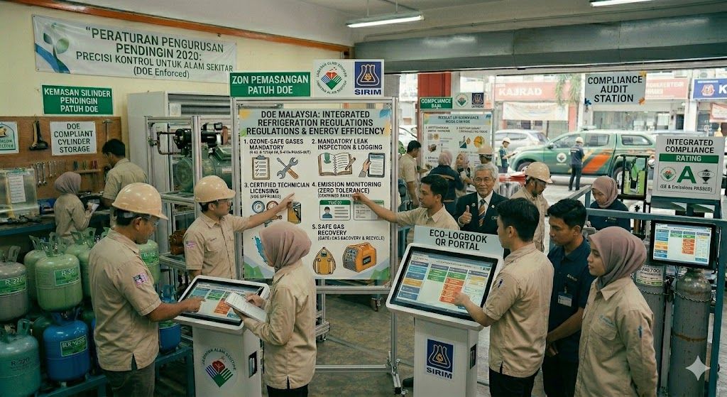 refrigeration system energy efficiency regulations Malaysia