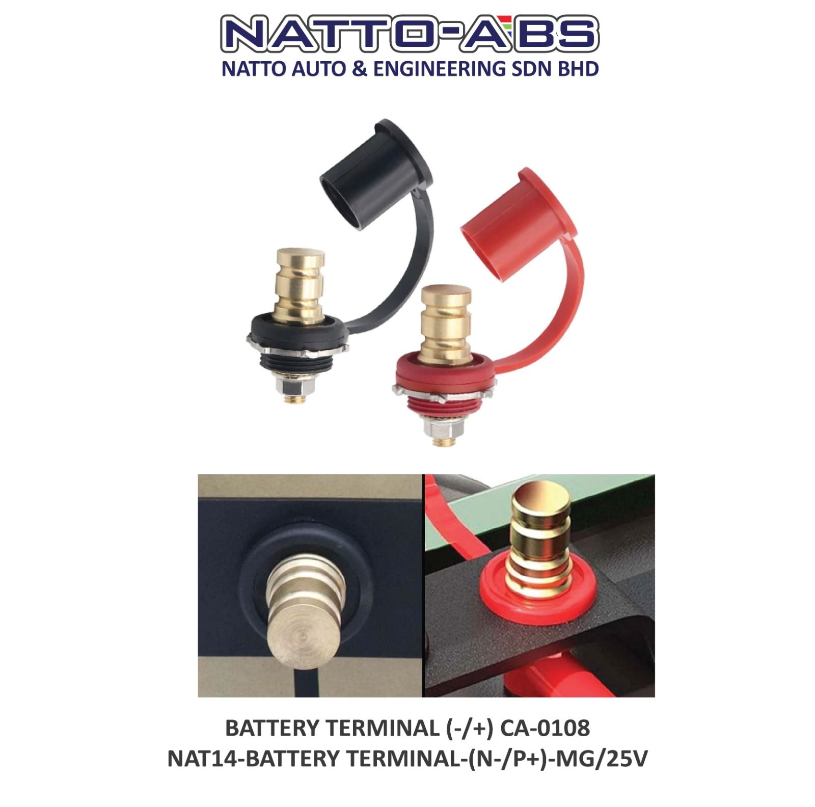Battery Terminal (-/+) CA-0108