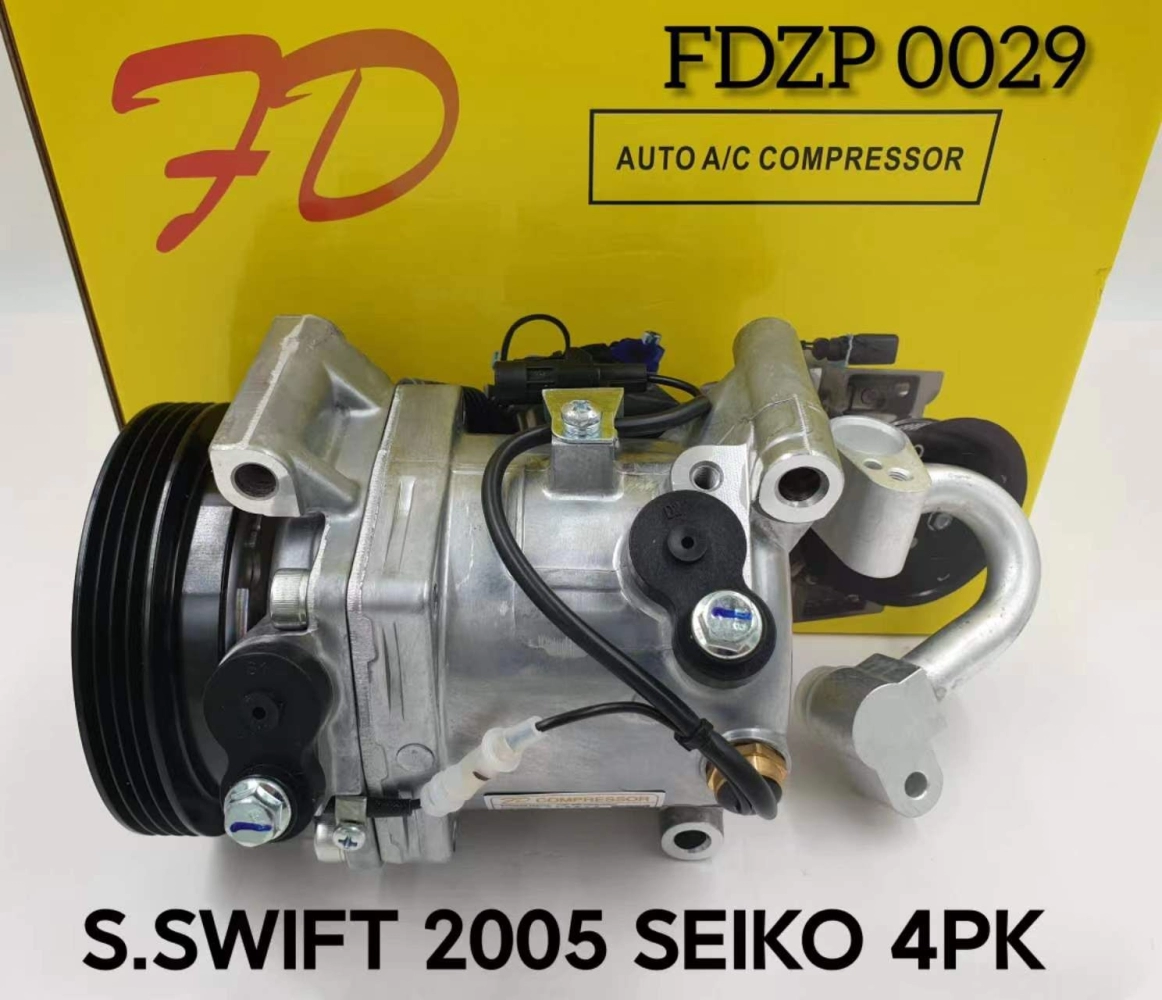 FDZP 0029 S/Swift 2005 Seiko-Seiki 4PK Valeo Compressor (NEW)