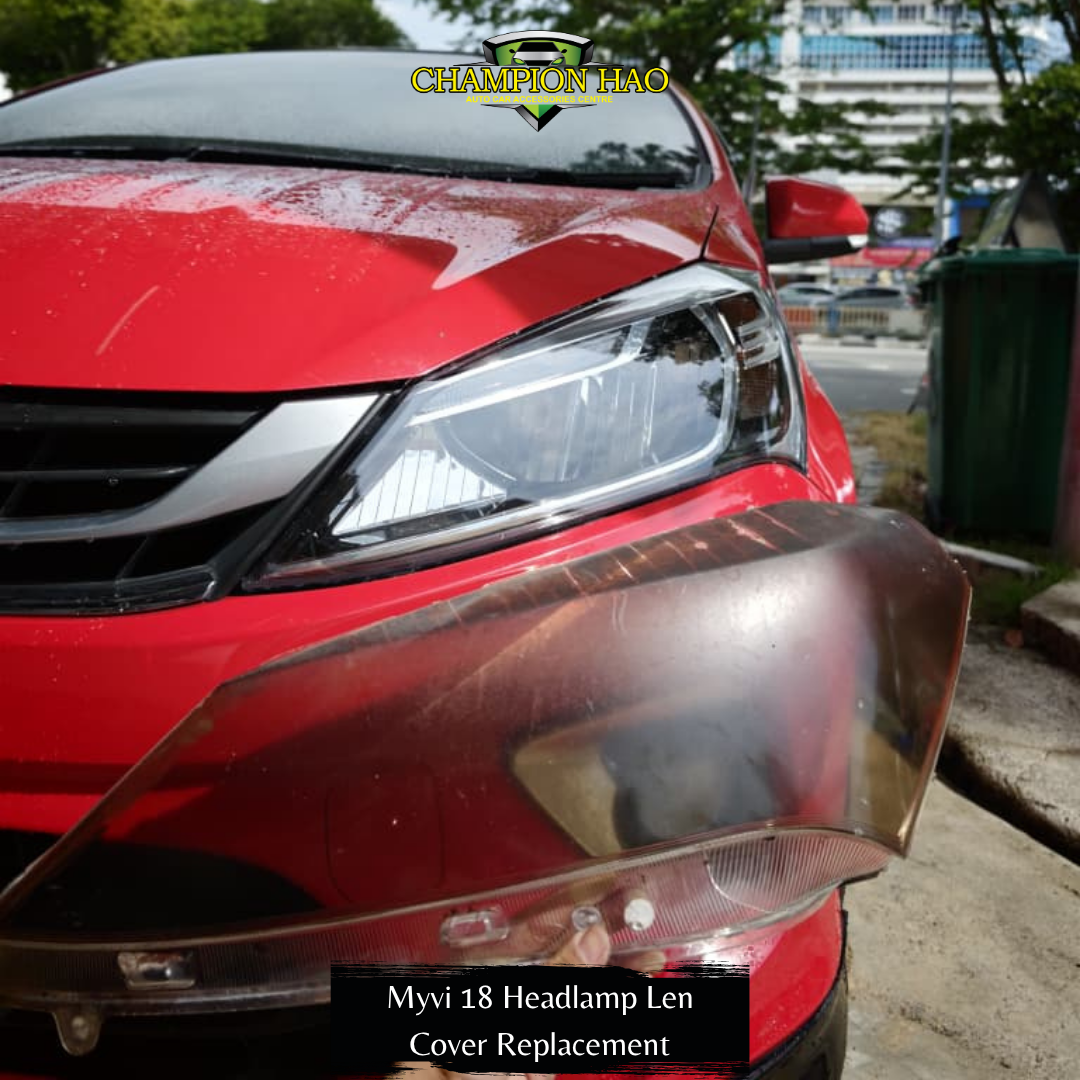 MYVI 2018 HEADLAMP LEN COVER REPLACEMENT