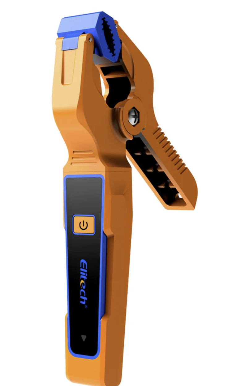 Elitech IPT-01 Wireless Temperature Clamp for HVAC Heating and Cooling Systems – T-Type Thermometer, High Precision, Data Logging & Remote Monitoring –HVAC Temperature Probe with Bluetooth and App Operation