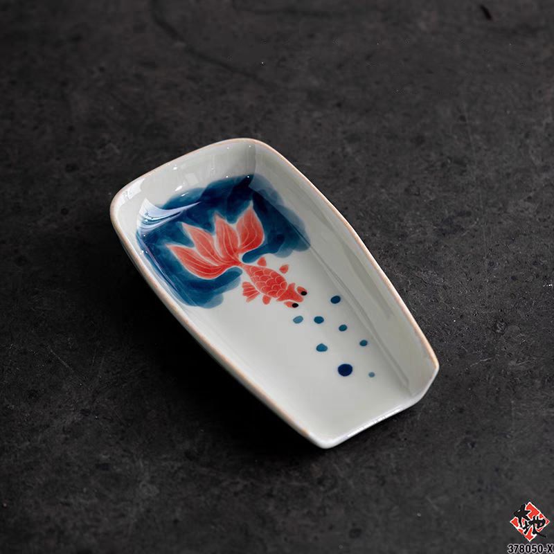 手绘茶则 TEA RECEPTACLE