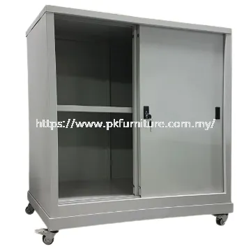 Steel Cupboard - MOBILE CABINET STAND WITH 3" WHEEL