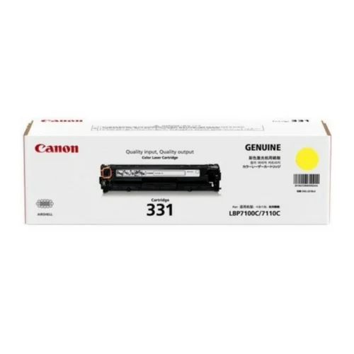 Canon CART 331 YELLOW Original Colour Toner (for LBP-7100Cn/7110Cw)