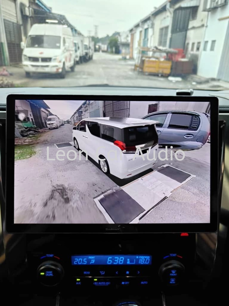 Toyota Vellfire Alphard agh30 agh35 oem 13" 4ram 64gb 4k 4g sim card wifi gps android 360 camera system player