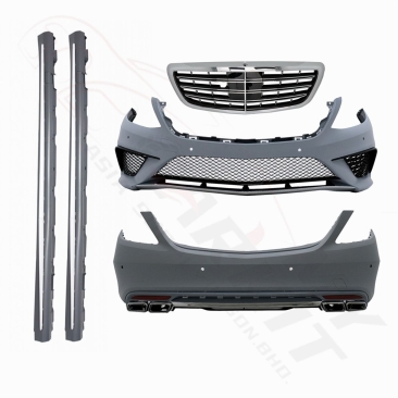 MERCEDES BENZ S CLASS W222 2014 – 2018 CONVERSION S63 BODY KIT BUMPER