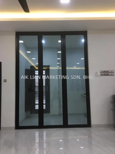 HOUSE FOLDING DOOR SUPPLY AT BUKIT RAJA KLANG, BANDAR BARU KLANG, KAPAR, KUALA SELANGOR