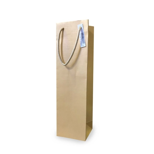 Wine Paper Bag, Metalic Bronze PBW02