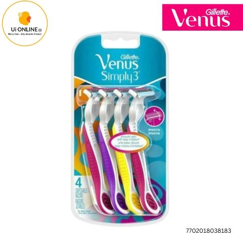 Gillette Venus Simply3 Disposable Razor (4s) *8183