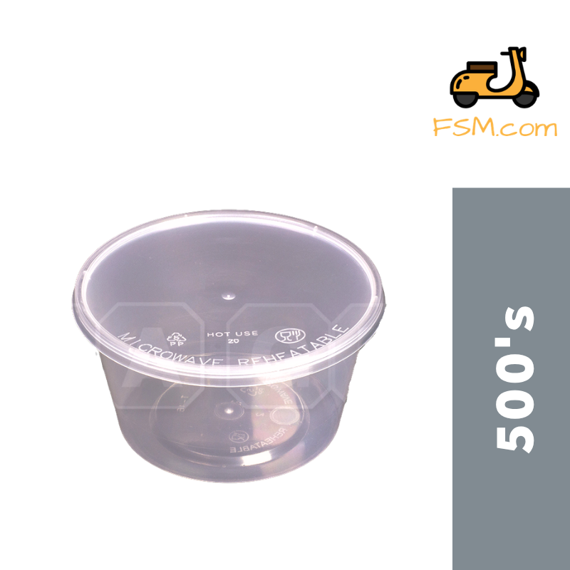 Ta Ge Microwavable Container with Lid (BB 16) 500's